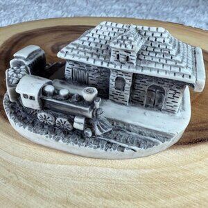 Vintage Georgia Marble Limited Edition Montgomery Train Station Sculpture